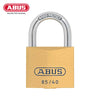 ABUS - 85/40 - Extreme Corrosion Resistant Brass Padlock with Optional Keying - 1-37/64 Inch Width