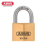 ABUS - 85/50 - Extreme Corrosion Resistant Brass Padlock with Optional Keying - 1-31/32 Inch Width