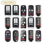 AKS KEYS Aftermarket 15 Acura Keys Bundle