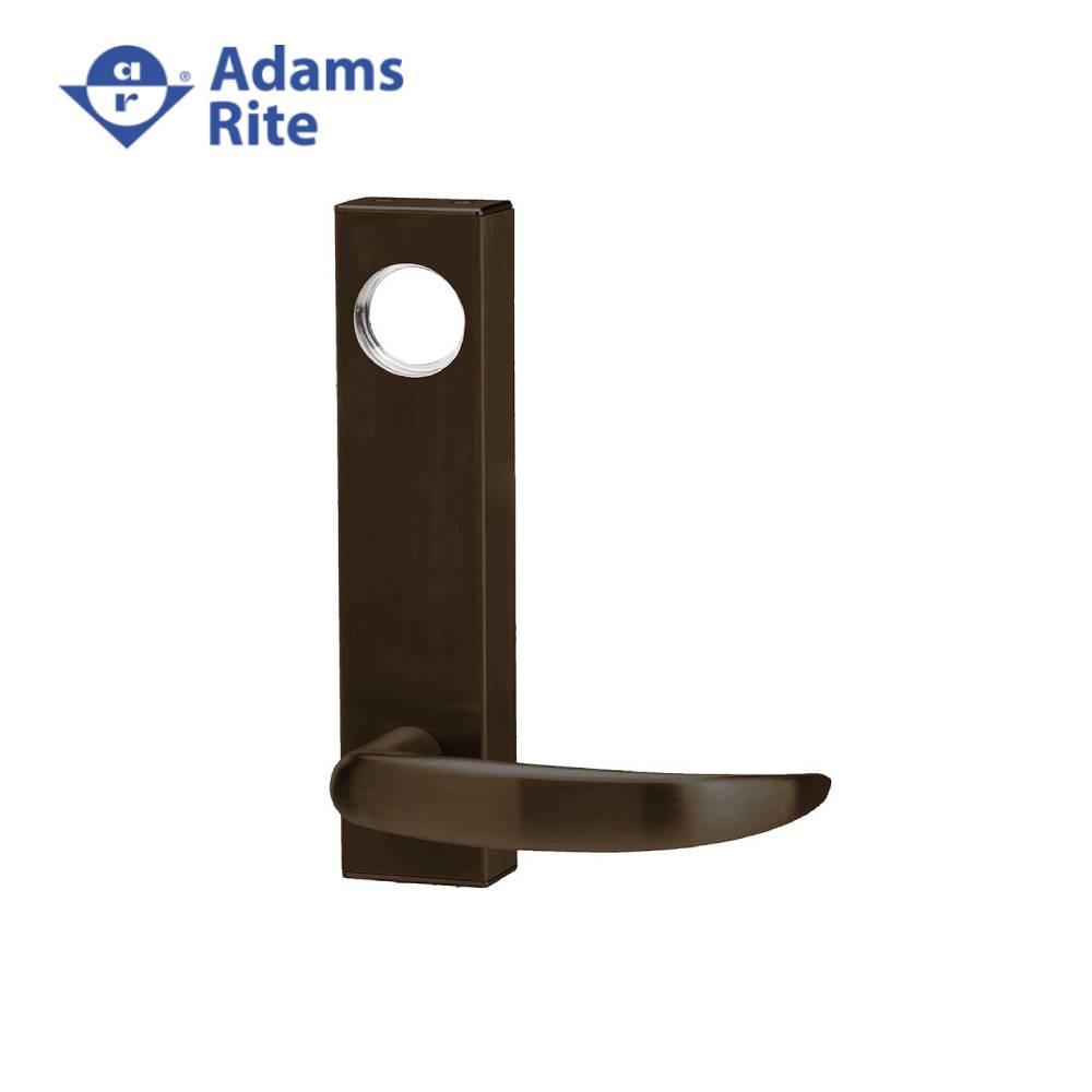 Adams Rite - 3080-01-0-31-US10B - Entry Lever Trim With Cylinder Hole SVR Exit Devices - 613 (Oil Rubbed Bronze Finish)