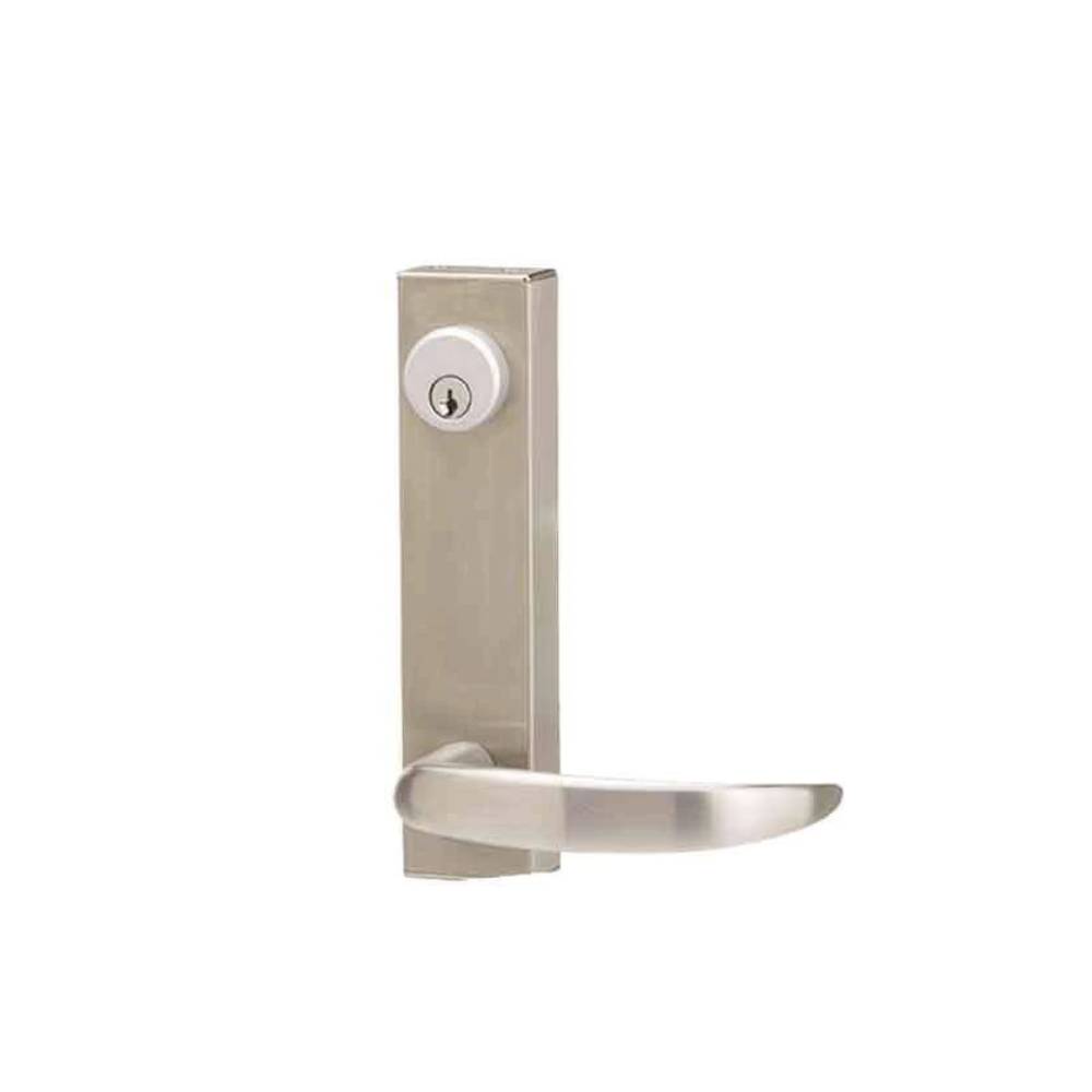 Adams Rite - 3080-01-0-3U-US32D - Entry Trim With Cylinder Hole - 630 (Satin Stainless Steel Finish)