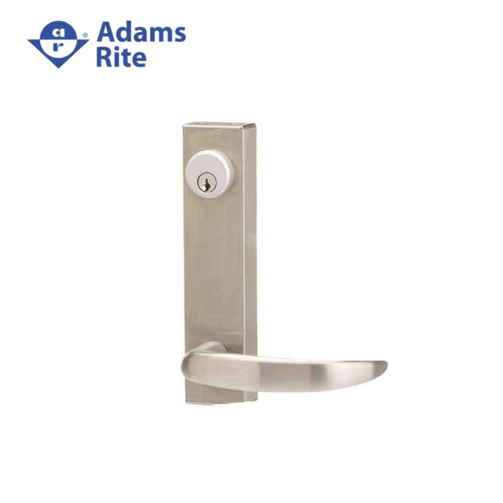 Adams Rite - 3080-01-0-3U-US32D - Entry Trim With Cylinder Hole - 630 (Satin Stainless Steel Finish)