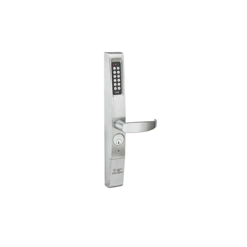 Adams Rite - 3090-01-626 - eForce Keyless Keypad Entry Lever Trim - 626 (Satin Chromium Plated)