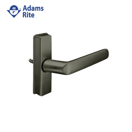 Adams Rite - 4568-501 - Flat Euro Lever Trim without Return For 1-3/4 to 2 Thick Door and LH or LHR Operation - 121 (Dark Bronze Ritecoat)