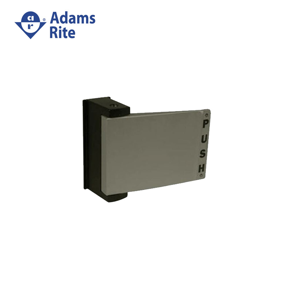 Adams Rite - 4590-02 - Flat Deadlatch Paddle For 1-3/4 In. Thick Door with Push to Left RHR or Exterior of Left-Handed - 313 (Dark Bronze Anodized Aluminum)