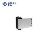 Adams Rite - 4590-04 - Flat Deadlatch Paddle for 1-3/4 Thick Doors with Push to Right and Interior Left-Hand Reverse or Exterior Right-Handed - 628 (Satin Aluminum Clear Anodized Finish)