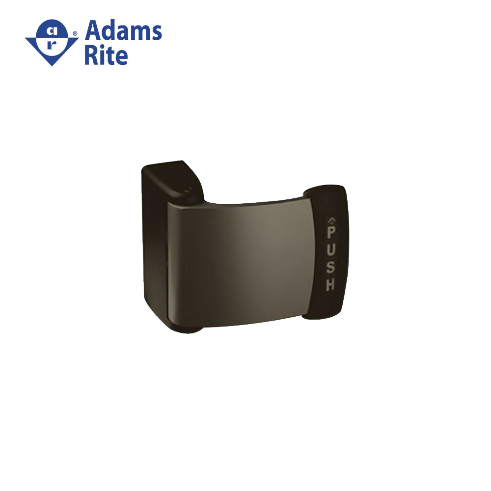 Adams Rite - 4591-04 - Curved Deadlatch Paddle for 1-3/4 Thick Doors and Left-Hand Reverse or Exterior Right-Handed - 313 (Dark Bronze Anodized Aluminum)