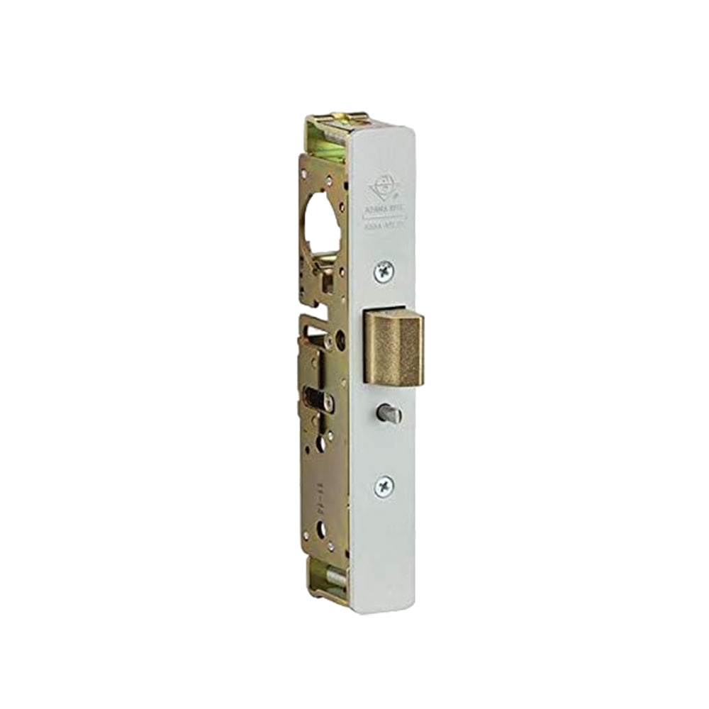 Adams Rite - 4900-35 - Heavy Duty Deadlatch Flat Faceplate with 1-1/8 Backset and 2-5/8 Flat Mortised Strike - 628 (Satin Aluminum Clear Anodized Finish)