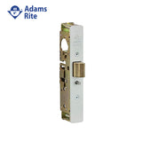 Adams Rite - 4900-35 - Heavy Duty Deadlatch Flat Faceplate with 1-1/8 Backset and 2-5/8 Flat Mortised Strike - 628 (Satin Aluminum Clear Anodized Finish)