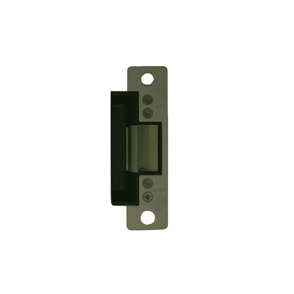 Adams Rite - 7100-310 - Door Electric Strike Standard/Fail Secure and 4-7/8 X 1-1/4 Flat Faceplate with Radius Corners - 12VDC - 313 (Dark Bronze Anodized Aluminum)