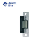 Adams Rite - 7130-310 - Door Electric Strike Standard/Fail Secure and 6-7/8 X 1-1/4 Flat Faceplate with Radius Corners - 12VDC - 628 (Satin Aluminum Clear Anodized Finish)