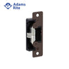 Adams Rite - 7400-313 - Electric Strike For Cylindrical Locks and 4-7/8 Faceplate with Radius Corners - 313 (Dark Bronze Anodized Aluminum)