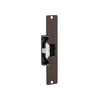 Adams Rite - 7410-313 - Electric Strike For Cylindrical Locks and 7-15/16 Faceplate with Radius Corners - 313 (Dark Bronze Anodized Aluminum)