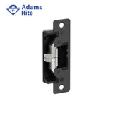 Adams Rite - 7440-335 - Electric Strike For Cylindrical Locks and 4-7/8 Faceplate with Radius Corners - 335 (Black Anodized Aluminum)