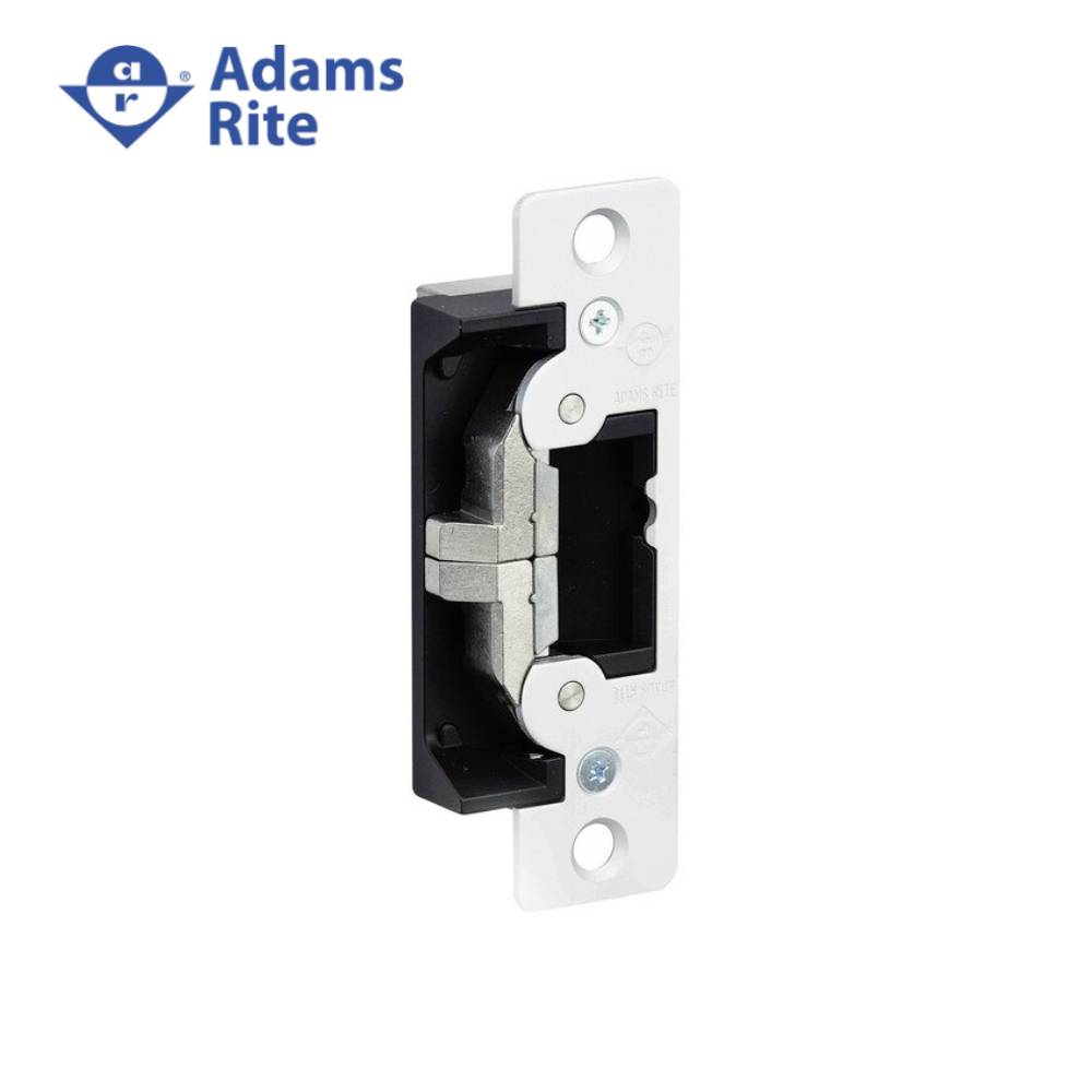 Adams Rite - 7440-630 - Electric Strike For Cylindrical Locks and 4-7/8 Faceplate with Square Corners - 630 (Satin Stainless Steel Finish)