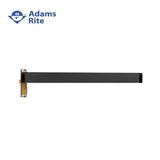 Adams Rite - 8430 - Life Safety Narrow Stile Mortise Exit Device For Aluminum Applications - Optional Length - LHR - 315 (Black Anodized Aluminum)