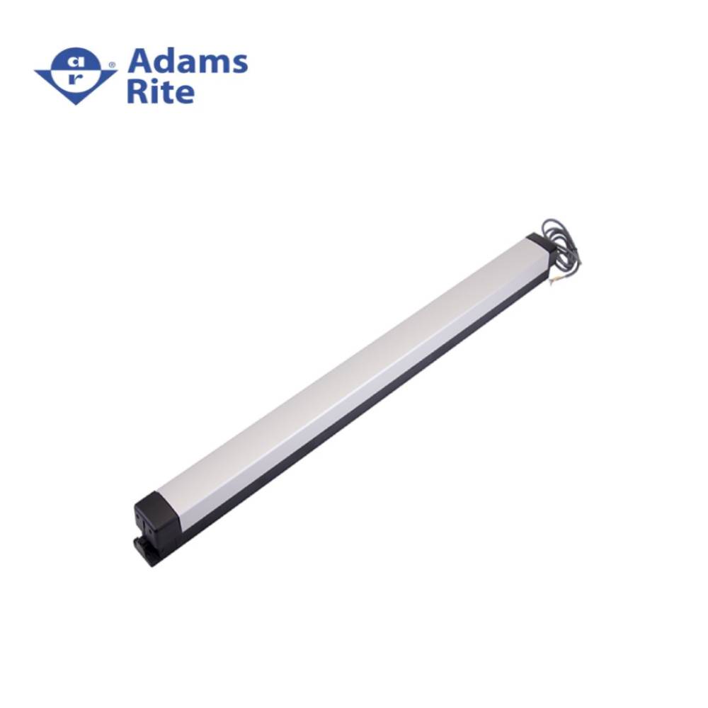 Adams Rite - 8801MLR - Narrow Stile Rim Exit Device - Electric Dogging For Aluminum Applications - 36 - Grade 1 - 628 (Satin Aluminum Clear Anodized Finish)