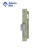 Adams Rite - MS1851S-210 - MS Deadlock Radius Faceplate with 31/32 Backset and Straight Bolt - 313 (Dark Bronze Anodized Aluminum)