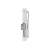 Adams Rite - MS1851S-210 - MS Deadlock Radius Faceplate with 31/32 Backset and Straight Bolt - 628 (Satin Aluminum Clear Anodized Finish)