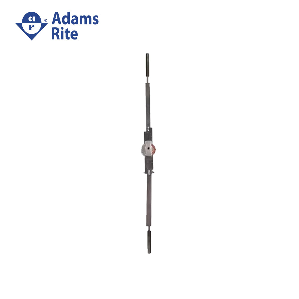 Adams Rite - MS1880-03 - Seies Two-Point Flushbolt with HourGlass Shaped Turn and 39-1/16 to 43 Cylinder Height - 682 (Satin Chrome)