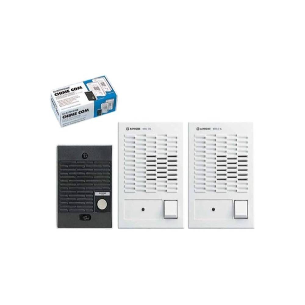 Aiphone - C-123LW - Dual Master Chime Com Set - 1 Door - 2 Masters - DAK-2S