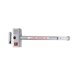 Alarm Lock - 700-28 - Sirenlock Panic Exit Alarm - 36" - 2-Minute Alarm Cutoff or Manual Reset - Aluminum Finish