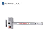 Alarm Lock - 715-28-88 - Sirenlock Delayed Egress Alarmed Exit Device - 36" - 15 Second Delay - Aluminum Finish