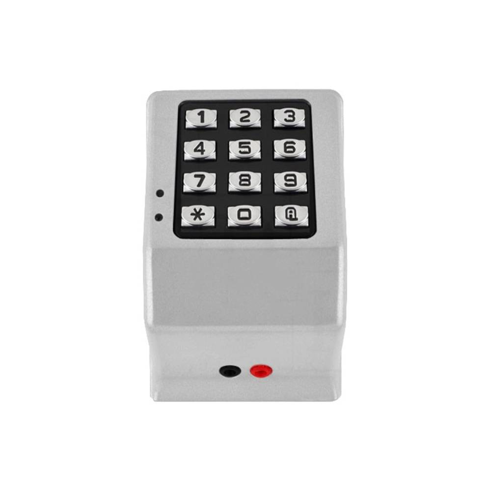 Alarm Lock - DK3000-MS - Weatherproof Control Keypads Event Audit Trail - Metallic Silver Finish