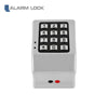 Alarm Lock - DK3000-MS - Weatherproof Control Keypads Event Audit Trail - Metallic Silver Finish