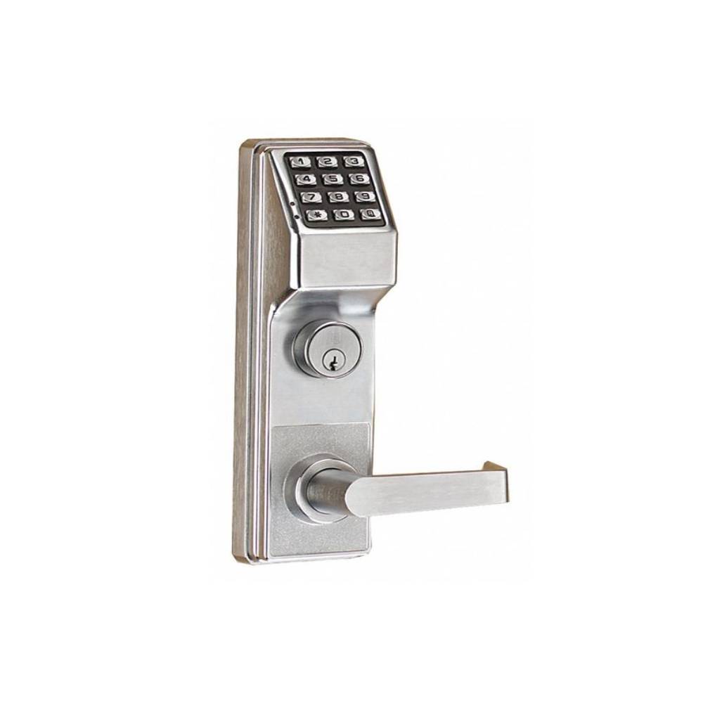 Alarm Lock - DL2700CRR-26D - Trilogy Mortise Locks with Keypad Trim - Grade 1 - Satin Chrome Finish