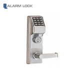 Alarm Lock - DL2700CRR-26D - Trilogy Mortise Locks with Keypad Trim - Grade 1 - Satin Chrome Finish