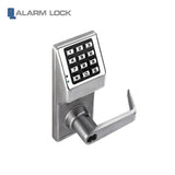 Alarm Lock - DL2700IC-S-26D - Trilogy Keypad Lever Set - Schlage FSIC Prep - Grade 1 - Satin Chrome Finish