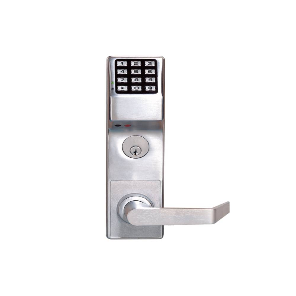 Alarm Lock - ETDLNS1G-26D-M99 - Trilogy Networx Pin Exit Trim Digital Keypad Lock Audit Trail for Marks 9900 - Satin Chrome Finish