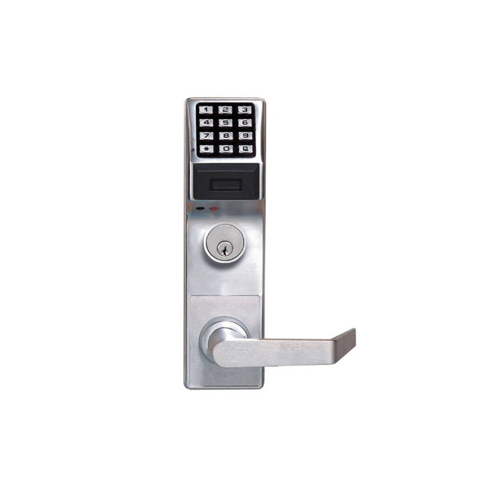 Alarm Lock - ETPDLS1G-26DM99 - Trilogy PROX Keypad Digital Lock and Panic Exit Bar M9900 with Audit Trail - Satin Chrome Finish