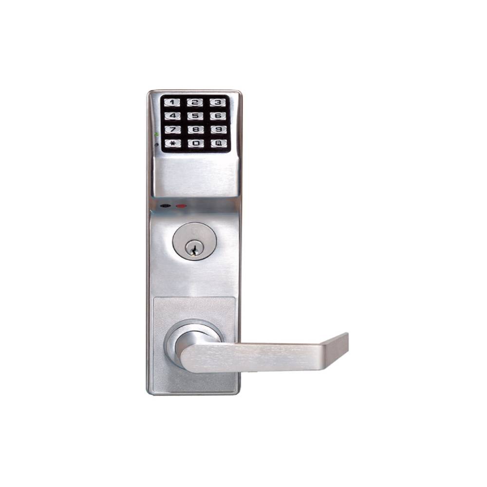 Alarm Lock - ETPDLS1G-26DY71 - Trilogy PROX Keypad Digital Lock and Panic Exit Trim with Audit Trail for Yale 7100 - Satin Chrome Finish