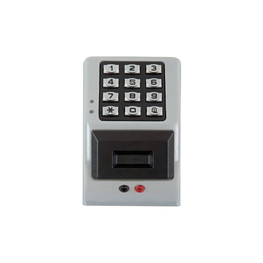 Alarm Lock - PDK3000-US26D - Trilogy Weatherproof Digital Access Keypad with prox reader Audit Trail - Satin Chrome Finish