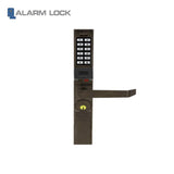 Alarm Lock - PDL1300-10B1 - Trilogy Narrow Stile Pin Keypad Lever Lock with Audit Trail - Oil Rubbed Bronze Finish