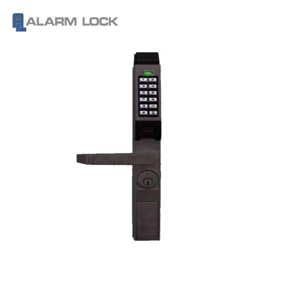 Alarm Lock - PDL1300-NW-10B1 - Trilogy Narrow Stile Digital Networx Prox Lever Lock - Oil Rubbed Bronze Finish