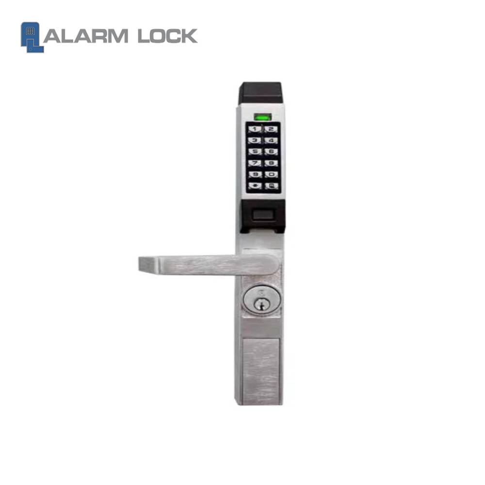 Alarm Lock - PDL1300ET-NW-26D - Trilogy Networx Narrow Stile Digital Pin Keypad Lever Lock with Audit Trail - Satin Chrome Finish