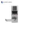 Alarm Lock - PDL3000-26D - Trilogy Digital Prox Cylindrical Keyless Lock Straight Lever Set - Satin Chrome Finish