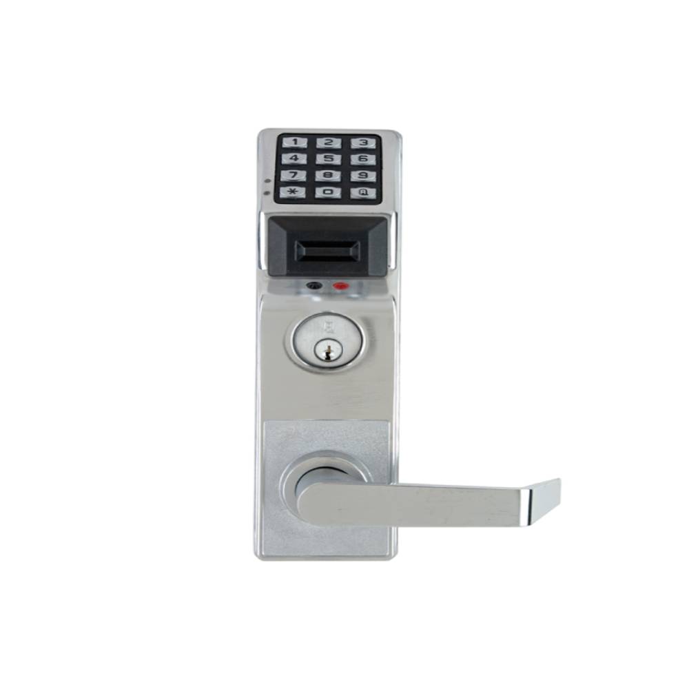 Alarm Lock - PDL3500CRL-26D - Trilogy Classroom Mortise Digital Proximity Keypad Lock with Audit Trail - Left Handed - Satin Chrome Finish