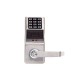 Alarm Lock - PDL4100-26D - Trilogy Digital Lever Lock with Audit Trail and Privacy Feature - Satin Chrome Finish