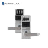 Alarm Lock - PDL6300-26D - Trilogy Networx Double Sided Digital Prox Lever Set Wireless and Ethernet Feature - Satin Chrome Finish