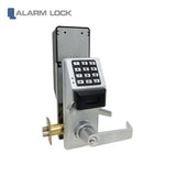 Alarm Lock - PDLN4100 - Trilogy Electronic Cylindrical Lock with Audit Trail - Networx - Satin Chrome