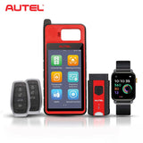 Autel MaxiIM KM100 Universal Key Generator Kit with OTOFIX Programmable Black Smart Key Watch