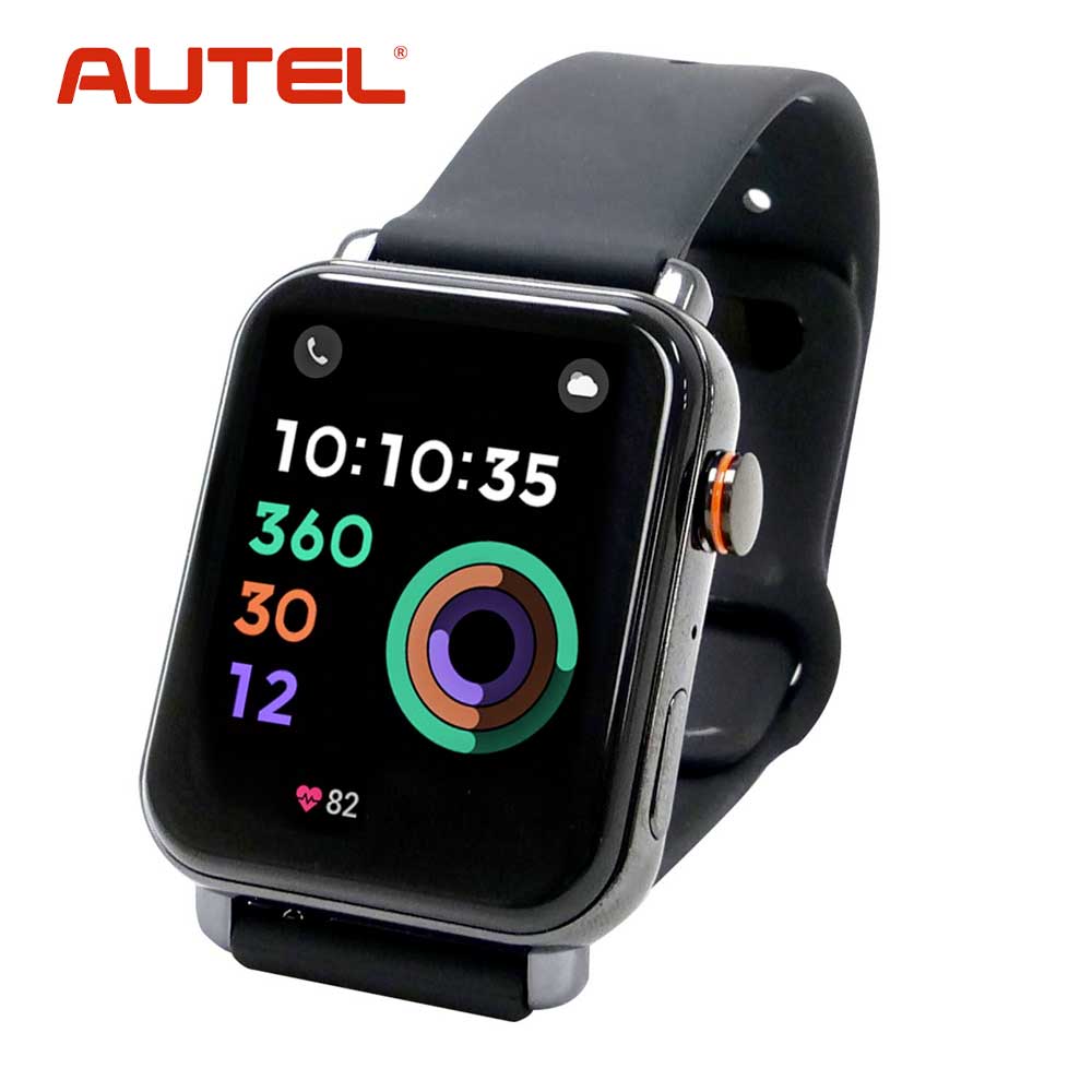 Autel MaxiIM KM100 Universal Key Generator Kit with OTOFIX Programmable Black Smart Key Watch