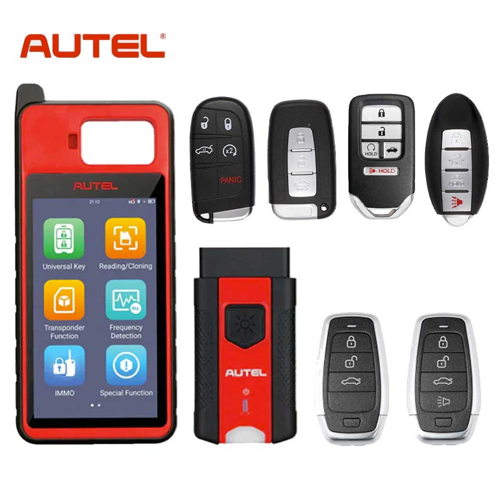 Autel MaxiIM KM100 Universal Key Generator with 4 FREE Autel Remotes