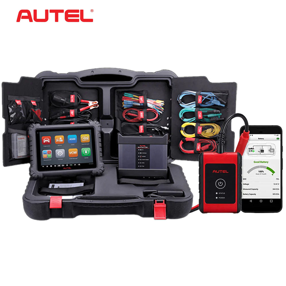 Autel MaxiSys MS919 Diagnostic Tablet with MaxiFlash VCMI and MaxiBAS BT506 Battery Tester