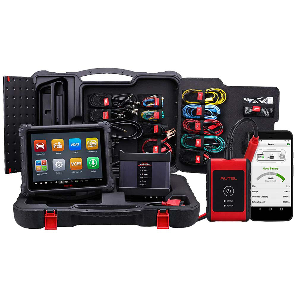 Autel MaxiSys Ultra Automotive Diagnostic Tablet with MaxiFlash VCMI and MaxiBAS BT506 Battery Tester