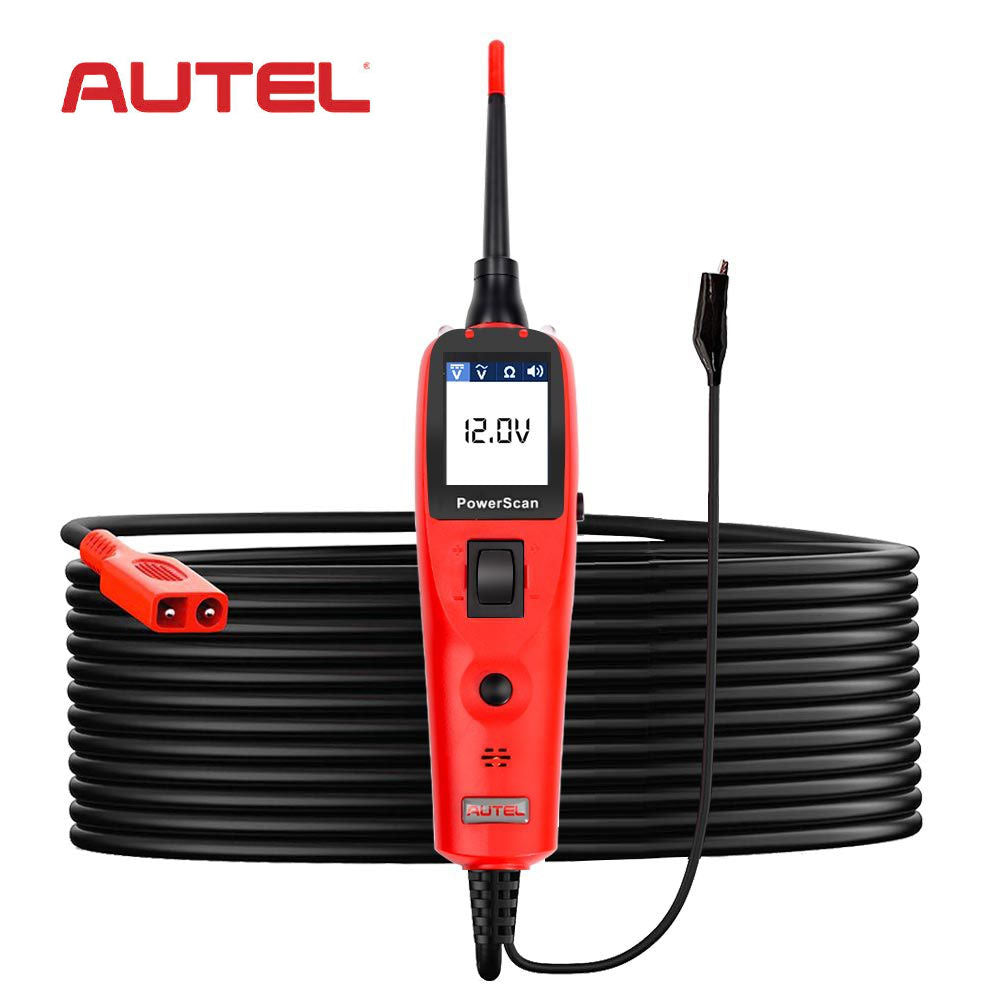 Autel MaxiSYS MS908CVII Commercial Vehicle Diagnostic Tablet with Power Scan PS100 Electrical System Diagnosis Tool